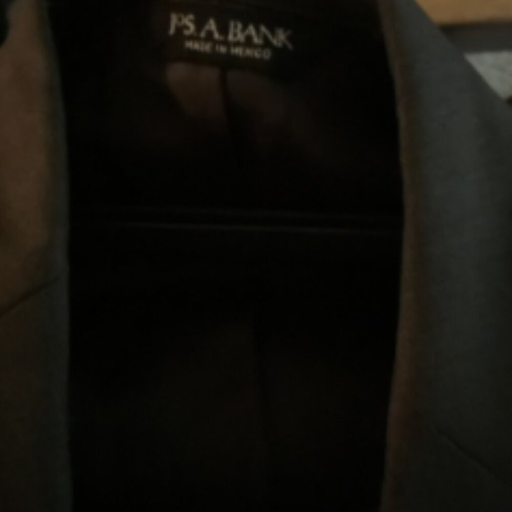 #14 Jos. A. Bank Men’s Black Wool Blazer - Classic Fit